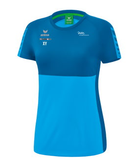 Erima Six Wings T-Shirt Damen Hellblau Türkis