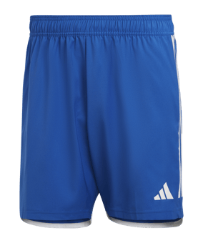adidas Tiro 23 Competition Match Short Blau Weiss - blau