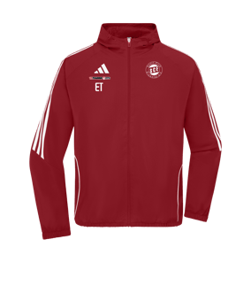 adidas Tiro 24 Windbreaker Rot Weiss