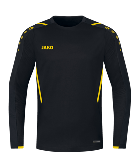 JAKO Challenge Sweatshirt Kids Schwarz Gelb F803 - schwarz