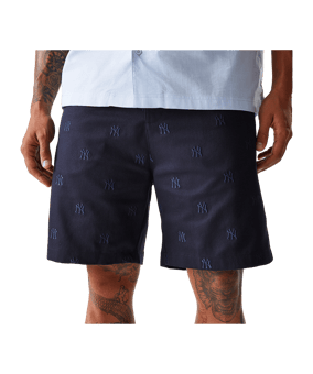New Era MLB New York Yankees Monogram Short Blau - blau