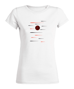 Stanley & Stella Expresser 2.0 T-Shirt Damen Weiß | #lines