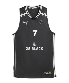 PUMA Hoops Team Game Trikot Schwarz F01