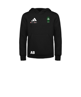adidas Entrada 26 Hoody Kids Schwarz