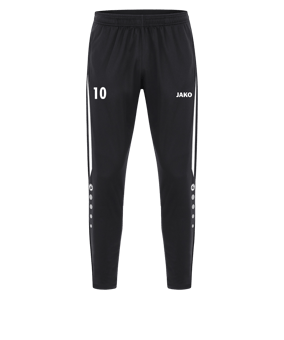 JAKO Power Polyesterhose Schwarz Weiss F802