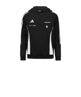 adidas Tiro 24 Hoody Schwarz Weiss