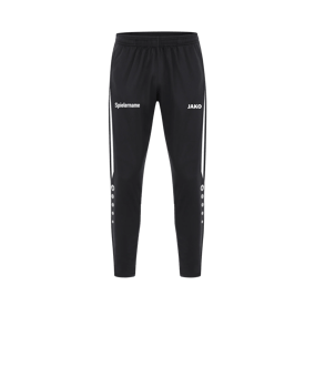 JAKO Power Polyesterhose Damen Schwarz Weiss F802