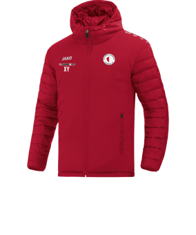 JAKO Team Stadionjacke Coachjacke Rot F11