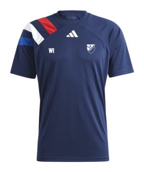 adidas Fortore 23 Trikot Blau Rot Weiss