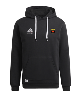 adidas Entrada 22 Hoody Schwarz