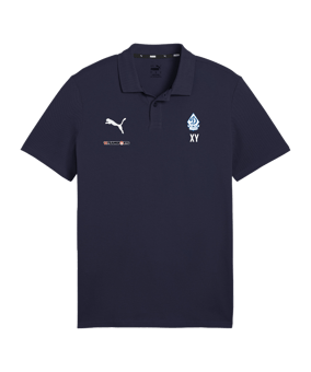 PUMA teamGOAL Casuals Poloshirt Blau F06