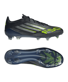 adidas F50 Elite FG Electric Stealth Schwarz - schwarz