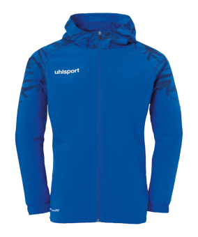 uhlsport Jas met capuchon Blauw K003 - blauw