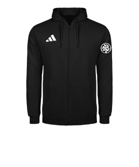 adidas Entrada 26 Kapuzenjacke Schwarz