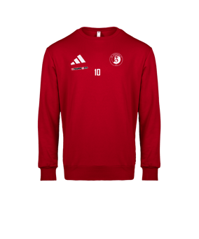 adidas Entrada 26 Sweatshirt Rot