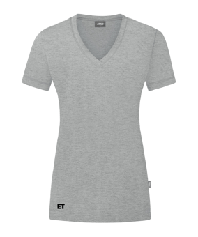 JAKO Organic T-Shirt Damen Grau F520