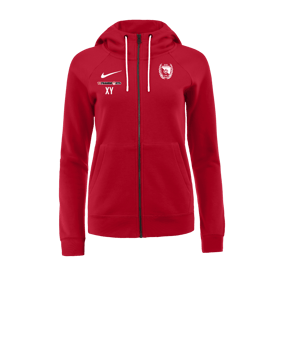 Nike Park 20 Fleece Kapuzenjacke Damen Rot F657