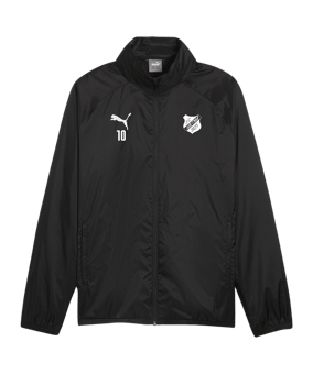 PUMA teamGOAL Allwetterjacke Schwarz Weiss F03