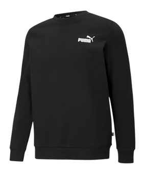 PUMA Essentials Small Logo Sweatshirt Schwarz F001 - schwarz