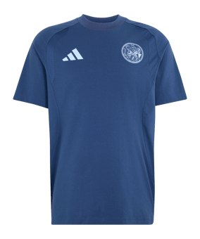adidas Ajax Amsterdam Tiro Travel T-Shirt Blau