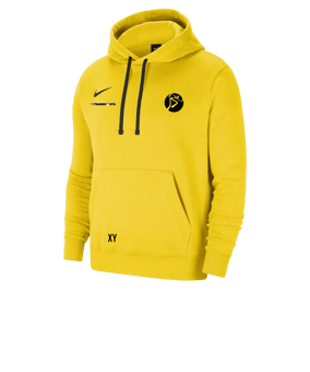Nike Park 20 Fleece Hoody Gelb Schwarz F719