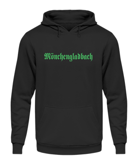 Hoody "Gladbach" Schwarz - schwarz