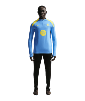Nike FC Barcelona Strike Drill Top Sweatshirt Blau F413