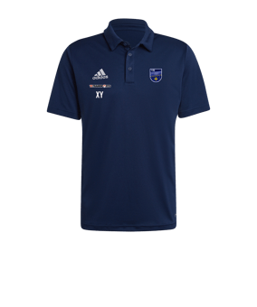 adidas Entrada 22 Poloshirt Blau