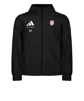 adidas Entrada 26 Regenjacke Schwarz