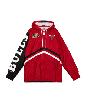 Mitchell and Ness NBA Windbreaker Jacke Rot