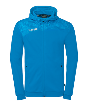 Kempa Athletics 29 Jas met capuchon Blauw K50 - blauw