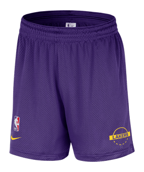 Nike Los Angeles Lakers Openhole Short Lila F504 - lila