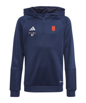 adidas Tiro 23 Competition Hoody Kids Blau