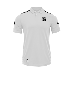 adidas Squadra 25 Polo Weiß
