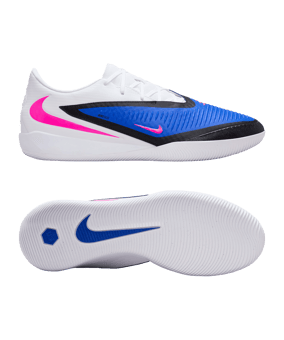 Nike Phantom 6 Low Academy IN Attack Blau F446 - blau