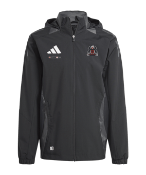 adidas Tiro 24 Competition Allwetterjacke Schwarz
