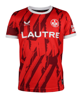 Castore 1. FC Kaiserslautern Trikot Heim 2025/2026 Kids Rot F070 - rot