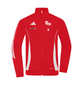 adidas Tiro 24 Trainingsjacke Rot Weiss