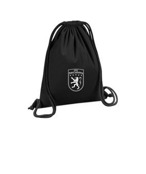 Merch Organic Premium Cotton Gymsack Black | wappen1c