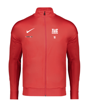 Nike DRI-FIT Strike 24 Trainingsjacke Rot Weiss
