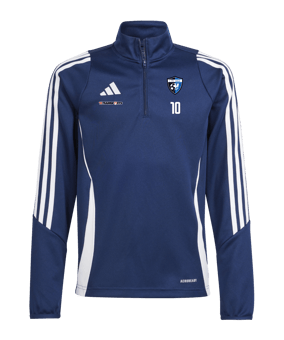 adidas Tiro 24 Trainingstop Kids Blau Weiss