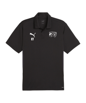 PUMA teamGOAL Poloshirt Schwarz F03
