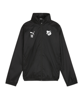 PUMA teamGOAL Allwetterjacke Kids Schwarz Weiss F03