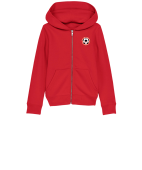 Merch Mini Cultivator 2.0 Zip-Hoodie Kids Red | #justlogo4c
