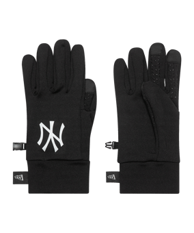 New Era MLB New York Yankees Logo Handschoenen Zwart - zwart