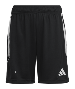 adidas Tiro 23 Short Kids Schwarz Weiss