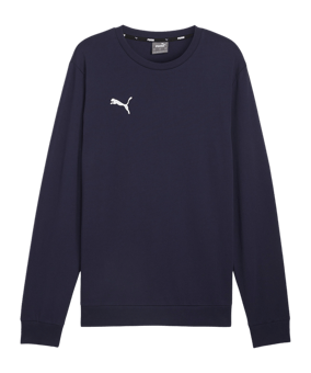 PUMA teamGOAL Casuals Sweatshirt Blau F06 - dunkelblau