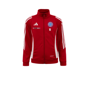 adidas Tiro 24 Trainingsjacke Kids Rot Weiss