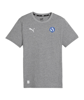 PUMA teamGOAL Casuals T-Shirt Kids Grau F33