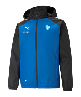PUMA teamLIGA Allwetterjacke Blau F02